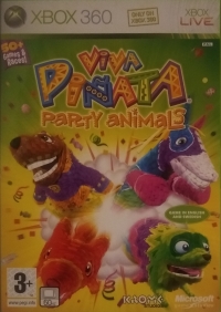 Viva Piñata: Party Animals [DK][FI][SE] Box Art