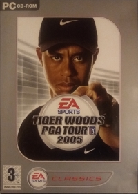 Tiger Woods PGA Tour 2005 - EA Classics Box Art