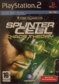 Tom Clancy's Splinter Cell: Chaos Theory (NOT TO BE SOLD SEPARATELY) Box Art