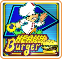 Johnny Turbo's Arcade: Heavy Burger Box Art