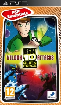 Ben 10: Alien Force: Vilgax Attacks - PSP Essentials Box Art