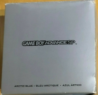 Nintendo Game Boy Advance SP (Arctic Blue) [EU] Box Art