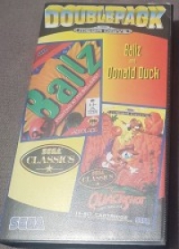 Double Pack: Ballz and Donald Duck Box Art