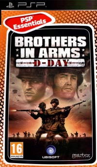 Brothers in Arms: D-Day - PSP Essentials Box Art