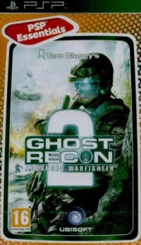 Tom Clancy's Ghost Recon Advanced Warfighter 2 - PSP Essentials Box Art