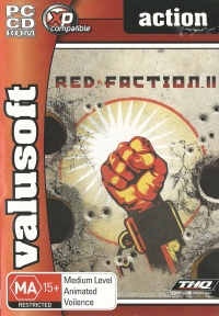 Red Faction II - Valusoft Box Art