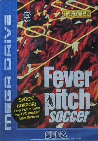 Fever Pitch Soccer (Shock! Horror!) Box Art