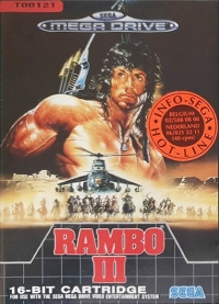 Rambo III [BE][LU] Box Art