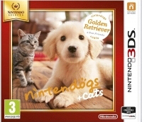 Nintendogs + Cats: Golden Retriever & New Friends - Nintendo Selects Box Art