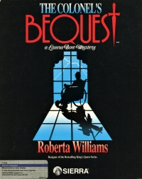 Colonel's Bequest, The: A Laura Bow Mystery Box Art