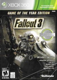 Fallout 3 - Game of the Year Edition - Platinum Hits [CA] Box Art
