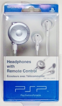 Sony Headphones with Remote Control (PSP-1000) Box Art