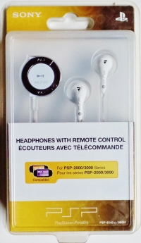Sony Headphones with Remote Control (PSP-2000/3000) Box Art