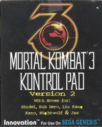 Innovation Mortal Kombat 3 Kontrol Pad Version 2 Box Art