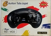Honest 6 Button Turbo Joypad Box Art