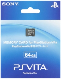 Sony Memory Card 64GB [JP] Box Art
