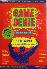 Galoob Game Genie Box Art