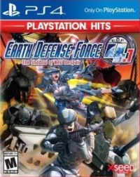 Earth Defense Force 4.1: The Shadow of New Despair - PlayStation Hits Box Art