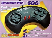 Competition Pro Professional Control Pad SG6 Box Art