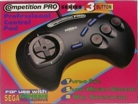 Competition Pro Professional Control Pad Series II 3 Button Box Art