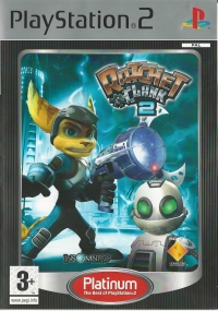 Ratchet & Clank 2 - Platinum Box Art
