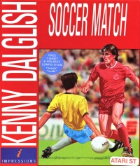 Kenny Dalglish Soccer Match Box Art