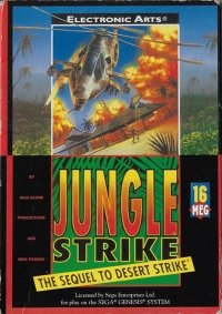 Jungle Strike (cardboard slidebox) Box Art