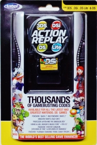 Action Replay DSi (yellow label) Box Art