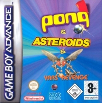 Pong & Asteroids & Yars Revenge Box Art