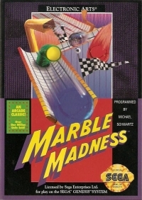 Marble Madness (Puerto Rico cart) Box Art