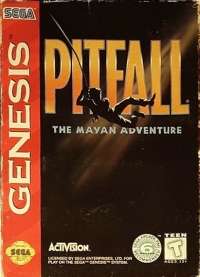Pitfall: The Mayan Adventure (cardboard / Ballistic) Box Art
