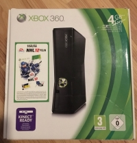Microsoft Xbox 360 S 4GB - NHL 12 Box Art