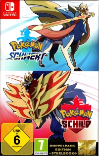 Pokémon Schwert und Pokémon Schild - Doppelpack-Edition Box Art