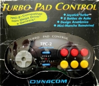 Dynacom Turbo Pad Control (Mega Drive e Genesis) Box Art