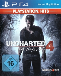 Uncharted 4: A Thief's End - PlayStation Hits [DE] Box Art