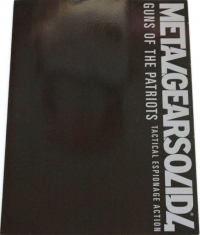 Metal Gear Solid 4: Guns of the Patriots Promo Artbook Box Art