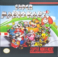 Super Mario Kart Box Canvas Art Box Art