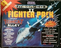 Sega Mega-CD II Fighter Pack featuring Tomcat Alley Box Art