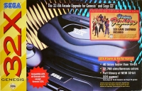 Sega Genesis 32X - Virtua Fighter Box Art