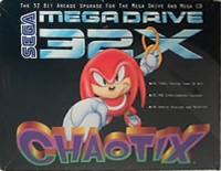 Sega Mega Drive 32X - Chaotix Box Art