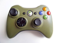 Microsoft Xbox 360 Halo 3 Special Edition Olive Green Controller Box Art