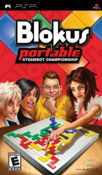 Blokus Portable: Steambot Championship Box Art
