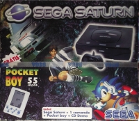 Sega Saturn (Grátis Pocket Boy) Box Art