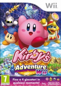 Kirby's Adventure Wii [IT] Box Art