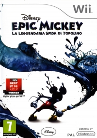 Disney Epic Mickey: La Leggendaria Sfida di Topolino Box Art