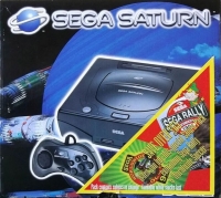Sega Saturn - Sega Worldwide Soccer 97 / Sega Rally Championship Box Art