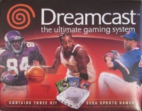 Sega Dreamcast - NFL 2K1 / NBA 2K1 / World Series Baseball 2K1 Box Art