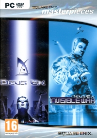 Deus Ex / Deus Ex: Invisible War - Square Enix Masterpieces Box Art