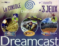 Sega Dreamcast - Sonic Adventure / Crazy Taxi / Virtua Tennis Box Art