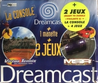 Sega Dreamcast - Virtua Tennis / Metropolis Street Racer Box Art